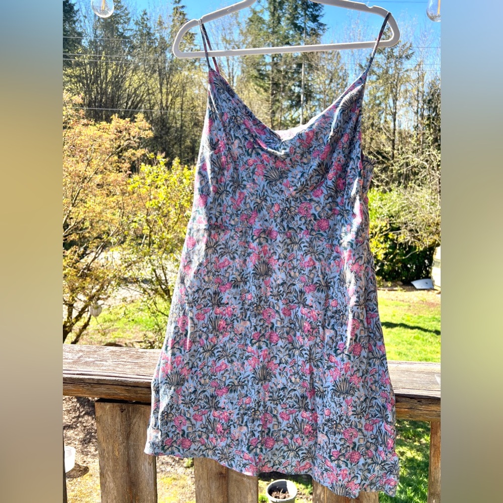 Sunday Best Aritzia Floral Mini Dress